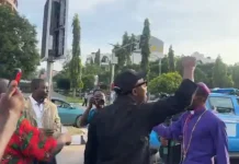 #FreeNnamdiKanu Protest: Kanu’s Lawyer, Brother, 10 Others Remanded