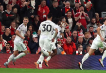 Manchester United 2 -1 Liverpool: Maguire Scores At Anfield