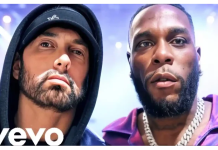 Eminem Calls Out Burna Boy Over Sleeping-Fan Ejection