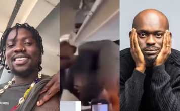 VeryDarkMan, Mr Jollof Engage In Fight Onboard Abuja Flight
