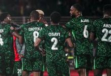 Nigeria Thrash Mozambique 4-0 To Reach AFCON Quarter-finals