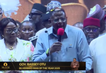 Gov. Bassey Otu Named 2025 Silverbird Man of the Year