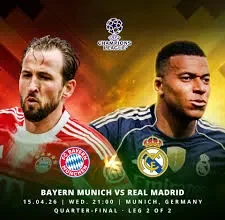 Bayern Munich Set To Face Real Madrid in Champions League