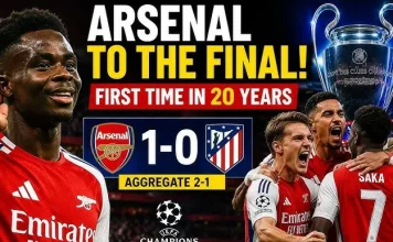 Arsenal Stun Atlético Madrid to Reach Champions League Final