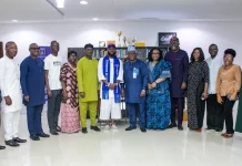 Davido Returns to Babcock, Promises Music Dept Upgrade