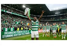 Iheanacho Powers Celtic to Stunning Scottish Title Triumph